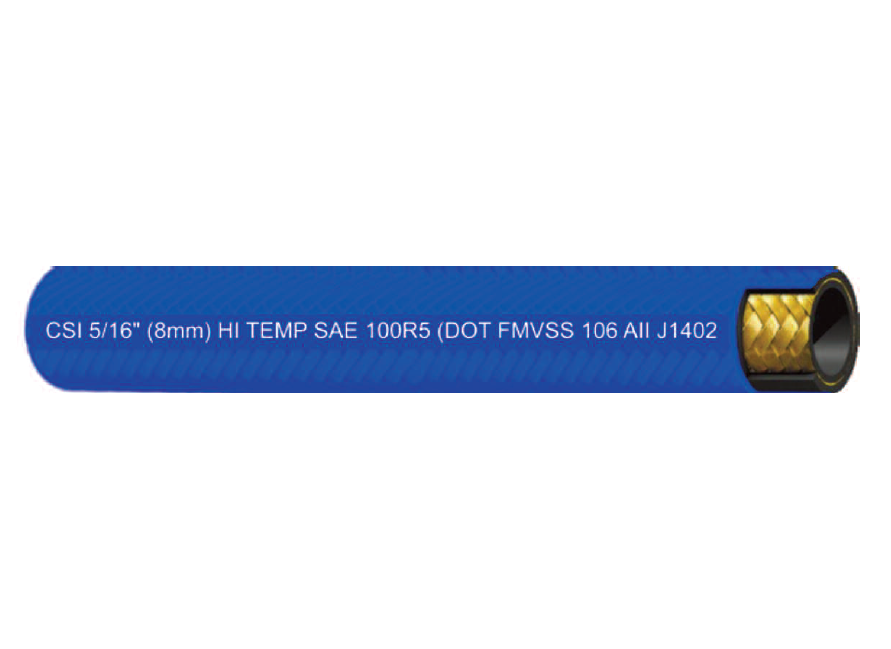 13/32" HTR5 Couplamatic -08 Textile Covered One Wire High Temperature Hydraulic Hose (SAE 100R5) (SAE J1402, DOT FMVSS 106) - 13/32" ID - 250ft