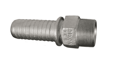 HY10 Dixon Plated Iron Hydraulic Hose Coupling Stem - 1-1/4" NPTF Size