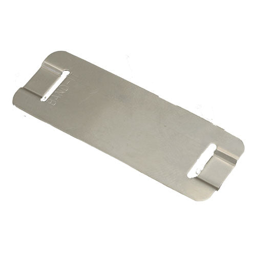 ID4409 by Band-It | Identification I.D. Tag | 0.75" Height | 2.0" Length | 0.015" Thickness | 316 Stainless Steel |100/Box