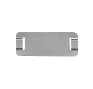 ID1009 by Band-It | Identification I.D. Tag | 0.75" Height | 2.0" Length | 0.015" Thickness | 304 Stainless Steel |100/Box