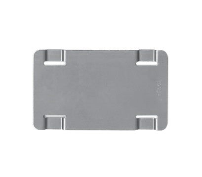 ID4419 by Band-It | Identification I.D. Tag | 1.5" Height | 2.5" Length | 0.015" Thickness | 316 Stainless Steel |100/Box