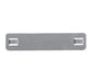 ID1029 by Band-It | Identification I.D. Tag | 0.75" Height | 3.5" Length | 0.015" Thickness | 304 Stainless Steel |100/Box