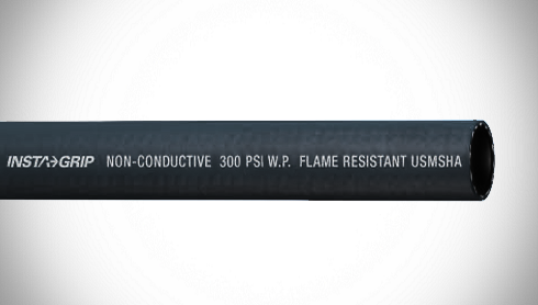 ContiTech Insta-Grip™ 300 Push-On Air / Multipurpose Hose - 0.625" (5/8") ID - 300 PSI - Black - 20022651 Goodyear/Continental - 500ft