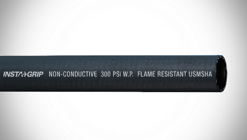 ContiTech Insta-Grip™ 300 Push-On Air / Multipurpose Hose - 0.50" (1/2") ID - 300 PSI - Black - 20022648 Goodyear/Continental - 500ft