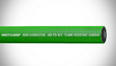 ContiTech Insta-Grip™ 300 Push-On Air / Multipurpose Hose - 0.50" (1/2") ID - 300 PSI - Green - 20022661 Goodyear/Continental - 500ft