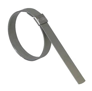 JS2029 by Band-It | BAND-IT® Junior® Smooth ID Clamp | 1.375" ID | 3/8" Width | 0.025" Thickness | 201 Stainless Steel | 100/Box