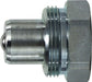 KZEB14PF (KZE-B-14-PF) Midland Hydraulic Quick Disconnect - Thread Lock Hydraulic Jack Plug - 1/4" Body Size - 1/4" Female NPT - Steel