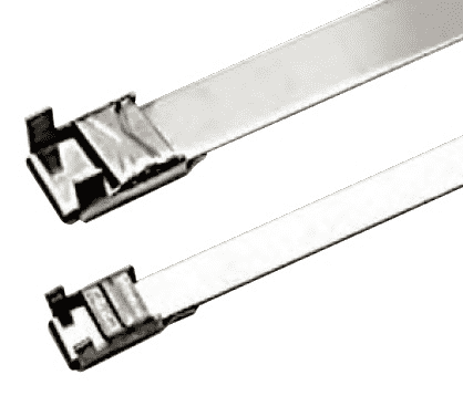 L29099 by Band-It | BAND-FAST® Precut and Assembled with Clip | 3/4" Width | 0.030" Thickness | 50" Length | 201 Stainless Steel | 25/Box