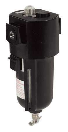L26-02AMB Dixon Wilkerson 1/4" EconOmist Standard Lubricator with Metal Bowl - 35 SCFM