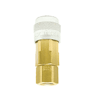 LN3203 ZSi-Foster Quick Disconnect LN Series Automatic 1/4" Socket - 3/8" FPT - Brass/Steel