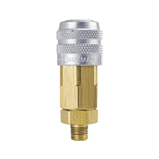 LN3303M ZSi-Foster Quick Disconnect LN Series Manual 1/4" Socket - 3/8" MPT - Brass/Steel