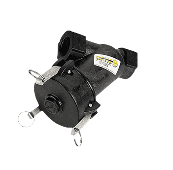 LSQ200-06 Banjo Polypropylene LSQ Line Strainer - 2" x 2" Female NPT with 6 Mesh Screen - 75 PSI