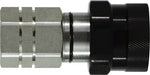 LSQVEP20SF (LSQ-VEP-20-SF) Midland Hydraulic Quick Disconnect -  Flat Face VEP Thread Lock Female Coupler - 1-1/4" Body Size - 1-1/4" Female NPT - Steel