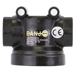 LSTM050H Banjo 1/2" Mini T Strainer Head - NPT