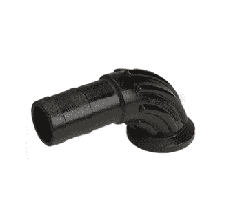 M100125BRBSWP90 Banjo Sweep - 1" Flange x 1-1/4" Hose Shank Sweep