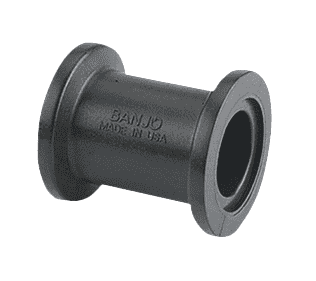 M100CPG Banjo Straight Flanged Coupling - 1" x 1" Flange - 2-1/4" Long (Pack of 10)