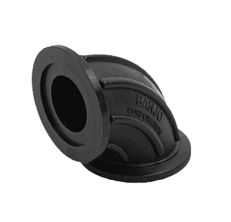 M220SWP90 Banjo Sweep - 2" Full Port Flange x Flange Sweep