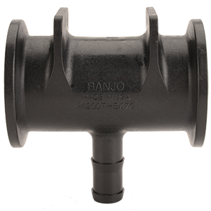 M200THB075 Banjo 2" Manifold Tee x 3/4" Hose Shank - Pack of 10