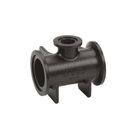 M220100TEE Banjo 2" Full Port Flanged Tee x 1" Flanged Tee