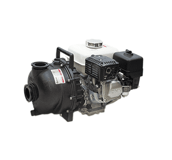 M220PH6 Banjo Polypropylene Super 2 Manifold Pump with Gas Engine - 2" - 6.5 HP Honda® Engine