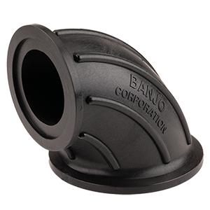 M300220SWP90 Banjo 90° 3" Flange x 2" Flange Sweep