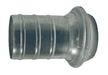 MC21112 Dixon 12" Type A (Agri-Lock) Quick Connect Fitting - Male with Hose Shank - Galvanized Steel