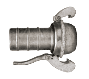 MC3093 Dixon 3" Type B (Bauer Style) Quick Connect Fitting - Male with Hose Shank - Galvanized Steel