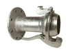 MC31310 Dixon 10" Type B (Bauer Style) Quick Connect Fitting - Male with 150 ASA Flange - Galvanized Steel