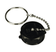 ME109-NH3-1 Dixon Valve LP Gas Plastic Acme Cap - 1-3/4" Female Acme Cap and Chain Assembly (Black)