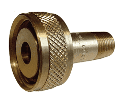 ME112 Dixon Valve LP Gas 1-3/4" Female Acme x 1" Male NPT Filler Coupling - Brass