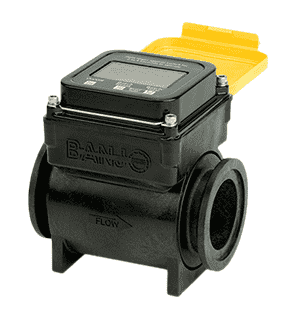 MFM220 Banjo Polypropylene Flow Meter - Full Port - 2" Flange End x 2" Flange End - 150 Max. PSI