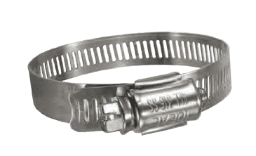 MGC88 Dixon Marine Grade Worm Gear Clamps - 316 Stainless Steel - 1/2" Band Width - Hose OD Range: 4" to 6" (Box of 10)