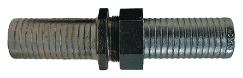 MLS48 Dixon Long Shank Complete Coupling - 1-1/4" Hose ID x 1-1/4" NPSM Thread - Plated Iron