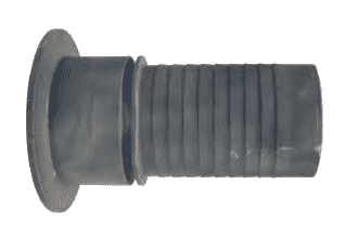 N250NO Dixon Carbon Steel Notched Turned Back Nipple - 2-1/2" Stem
