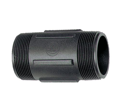 Banjo Schedule 80 Polypropylene Pipe Nipple - 1.5 NPT Male X 4 Inch Length