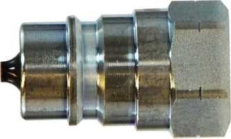 NV34M (NV-34-M) Midland Hydraulic Quick Disconnect - AG Interchange Female Pipe Plug - 3/4" Body Size - 3/4" Female NPT - Steel