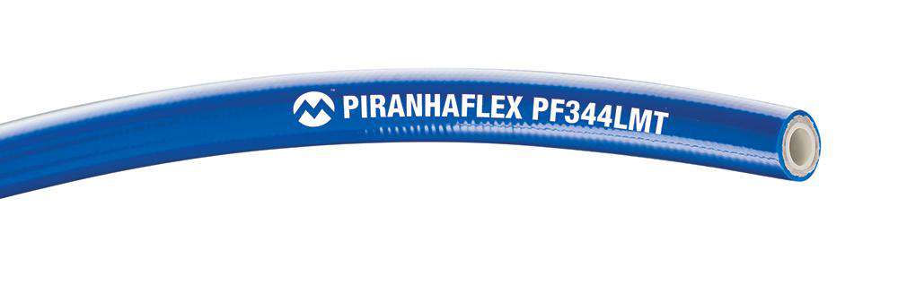 PF344LMT-06-250R by Kuriyama | Piranhaflex™ Low Moisture Transmission Hose | Blue | 3/8" ID | 0.65" OD | 2250 PSI | 250ft reel