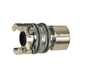 PFL8 Dixon Plated Steel Dual Lock Quick-Acting Coupling - Female Pipe Thread with Locking Sleeve - 1/2" NPT Thread Size