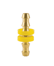 PHS84 ZSi-Foster Push-On Hose Fitting - Brass Push On - 3/8" ID x 3/8" ID