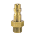 PJ8-2S/S ZSi-Foster Quick Disconnect Plug - 1/4" - Stainless Steel (for Plastic and Metal Tubing)