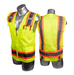 PPE-006 Malta Dynamics High Visibility Yellow Safety Surveyor Vest - M