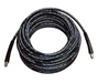 PW6650 Couplamatic Import Pressure Wash Hose Assembly - Thin Cover - 3/8" ID - 3/8" NPTF x 3/8" NPTF Swivel - 6000 PSI - Black - 50ft