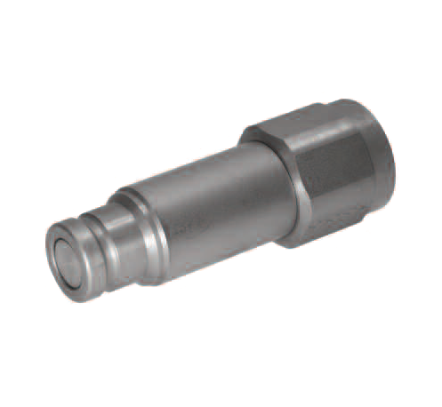 QC-CPFF12-M-12S by Couplamatic | Hydralic Quick Coupler | CPFF Series Connect Under Pressure Flat Face Coupler | 1/2" Body Size | 1-1/16x12 SAE Thread Size | Male