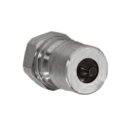 QC-ISOB06-M-04N by Couplamatic | Hydralic Quick Coupler | ISO B Series Coupler | 1/4" Body Size | 1/4-18 NPT Thread Size | Male