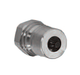 QC-SSIB12-M-08N by Couplamatic | Hydralic Quick Coupler | Stainless ISO B Series Coupler | 1/2" Body Size | 1/2-14 NPT Thread Size | Male