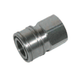 QC-PWSS06-M-04N-F by Couplamatic | Hydralic Quick Coupler | PWSS Series Stainless Steel Pressure Wash Coupler | 1/4" Body Size | 1/4-18 (Female) NPT Thread Size | Male