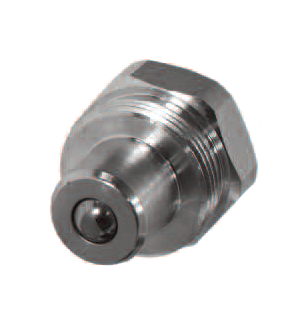 QC-SCB06-M-04N by Couplamatic | Hydralic Quick Coupler | SCB Screw to Connect Ball Coupler | 1/4" Body Size | 1/4-18 NPT Thread Size | Male