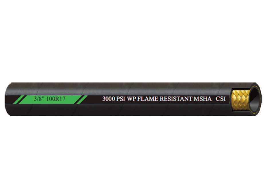 5/8" R17 Couplamatic Import 3000 PSI Two Wire Hydraulic Hose (SAE 100R17) (Reduced OD) - 5/8" ID - 250ft