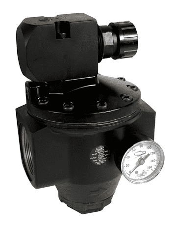 R18-C05RG Dixon Series 1 Regulators - 2" Jumbo with Gauge - 2000 SCFM - 450 PSI