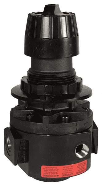 R26-02RH Dixon Wilkerson 1/4" High Pressure Standard Regulator without Gauge - 112 SCFM